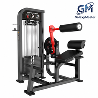 Appareil de musculation professionnel à charge par poulie pour abdominaux et lombaires, idéal pour la salle de sport et l'entraînement à domicile