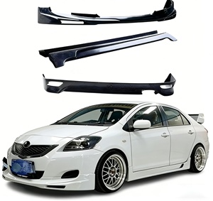Kits de Carrocería para Automóviles, Alerón Delantero, Alerón Trasero, Faldones Laterales para 2008-2010, Mejora Deportiva, Pintura Negra, Material ABS de Fábrica - Product Image 3