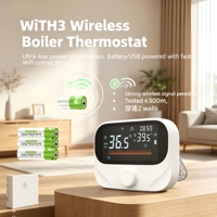 Control Remoto Inteligente con Pantalla OLED, Wi-Fi y Control por Voz, para Hogar Inteligente y Uso en Hoteles, Eléctrico/Gas/Manual