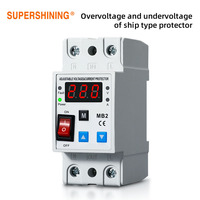 Fabricants chinois vendent smart 230V sur et sous tension protecteur 40A commutateurs