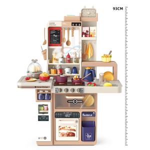 Ensemble de <span class=keywords><strong>cuisine</strong></span> pour enfants de 93 cm, jouets alimentaires pour filles européennes, jeu de simulation, grande <span class=keywords><strong>cuisine</strong></span> pour enfants <span class=keywords><strong>avec</strong></span> son et lumière, pulvérisation - Product Image 6