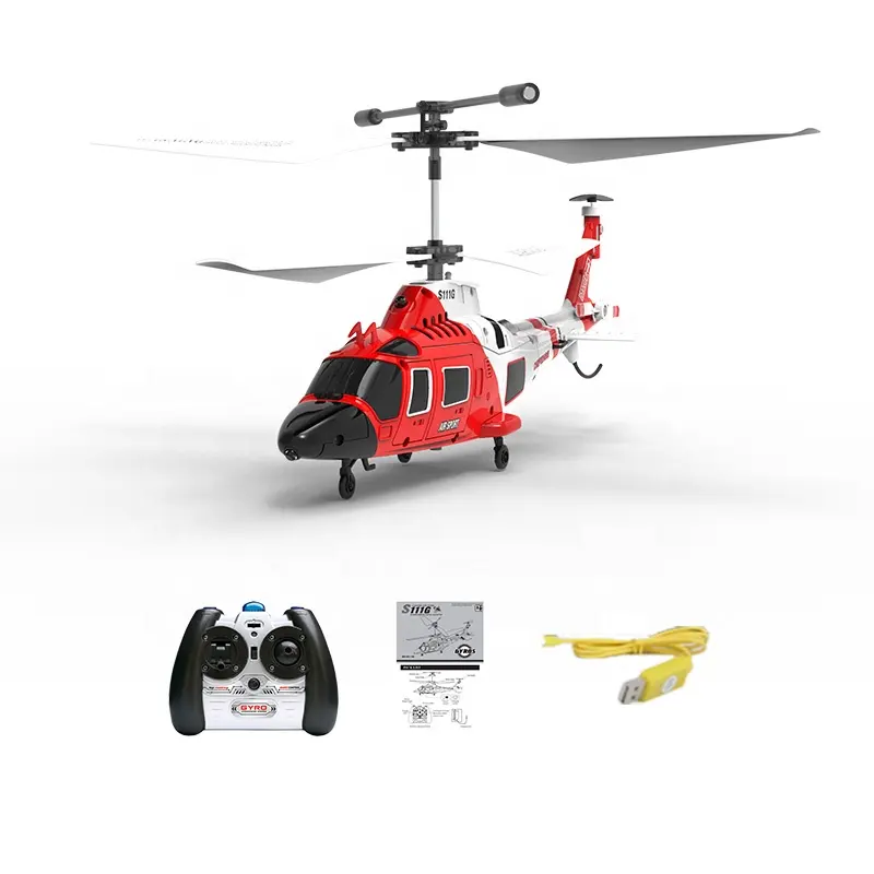 Venta al por mayor de fábrica S111G helicóptero de control remoto Syma RC helicóptero avión juguete volador de inducción