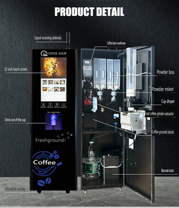 Wholesale Smart <b>Coffee</b> Vending <b>Machine</b> Touch Screen Instant Espresso Maker V-510D Wholesale Commercial Full <b>Automatic</b> <b>Coffee</b> Mak - Product Image 5