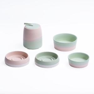 BESTCERA Custom Dubbelkleurige Keramische Slow-Feed Voerbakken en -Potten - Keramische Voerbakken en -Potten voor Katten en Honden - Product Image 5