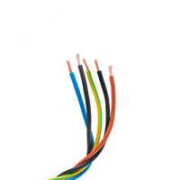 Precio de fábrica Bv Bvr Cable de cobre 0,75mm-10mm Cableado doméstico Cable eléctrico con conductor de cobre puro Material de aislamiento de Pvc