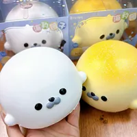 Hachimi peluche humide doigt aspiration lente montée Squishy jouet mou disquette alimentaire soulagement du Stress presser Fidget gâteau grand joint
