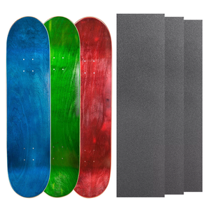 Profesional 8 8,75 pulgadas <span class=keywords><strong>pro</strong></span> <span class=keywords><strong>skate</strong></span> Board OEM Liso De Madera canadiense arce en blanco personalizado Skateboard deck - Product Image 2