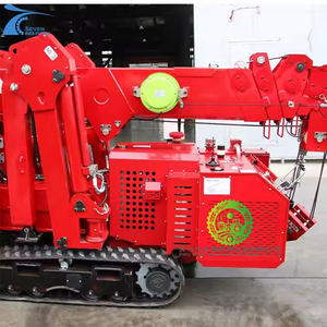 Mini-grue araignée mobile à chenilles pour ascenseur, avec flèche télescopique, capacités 1, 3 et 5 tonnes - Product Image 5