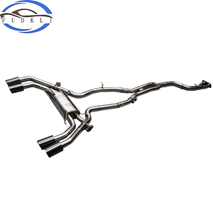 <span class=keywords><strong>Échappement</strong></span> Valvetronic <span class=keywords><strong>pour</strong></span> BMW X3m X4m F96 F97 Système d'<span class=keywords><strong>échappement</strong></span> Catback à <span class=keywords><strong>tube</strong></span> unique de 3,5 pouces en acier inoxydable avec embout et silencieux à valve - Product Image 4