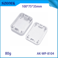 Boîtier réseau en plastique ASA UL94-HB 100*75*35mm, étanche IP67, montable au mur, pour point d'accès sans fil extérieur IoT