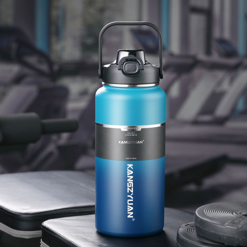 Two-Liter Water Bottle for All-day Hydration