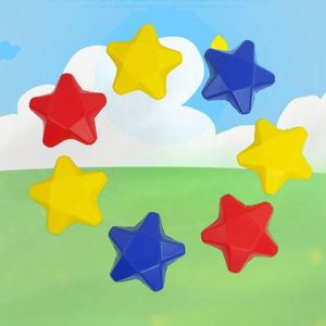 Custom Star-Shaped PU Stress Relief <b>Squeeze</b> Toy Custom Logo Anti-Pressure Soft Rubber <b>Ball</b> for Promotional Gift Toy - Product Image 3