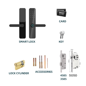 Sistema de Hotel SINON TT, Cerradura Inteligente RFID para Puerta de Hotel, Tarjeta de Acceso Digital, Cerradura Digital para Hoteles para Proyectos Hoteleros - Product Image 2