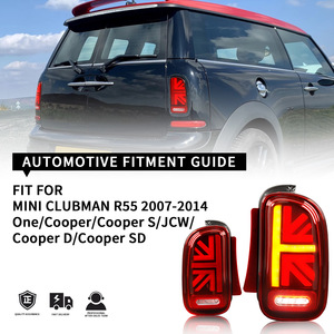 Luces Traseras LED para Clubman R55 2007-2014, Animación Secuencial, Mini Luz Trasera, Nuevas, Lente Roja, DY-R55-200 - Product Image 2