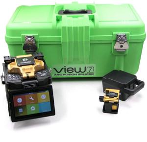 เครื่องเชื่อมใยแก้วนำแสง FTTH Fusion Splicer V7 แบบพกพา รุ่น View 7 สำหรับเชื่อมใยแก้วนำแสงด้วยระบบ ARC Welding Machine ราคาประหยัด - Product Image 4