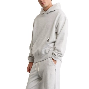 Sweat-shirt streetwear fabriqué en petite quantité, sweat-shirt de luxe pour la salle de sport, broderie légère, sweat-shirt simple pour hommes - Product Image 1