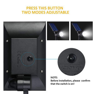 Spots solaires projecteurs solaires extérieurs projecteur solaire étanche pour allée arrière-cour patio paysage pont garage - Product Image 3