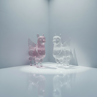 Услуги 3D-печати для быстрого прототипирования лошади из смолы