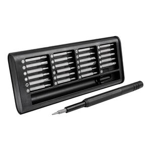 Autre kit de tournevis de précision 24 en 1 pour la réparation de téléphones portables et d'ordinateurs, boîte plate magnétique, étui en plastique - Product Image 4