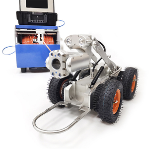 Robot d'inspection vidéo de vidange d'égout municipal CCTV IP68 avec mesure laser et <span class=keywords><strong>compteur</strong></span> de <span class=keywords><strong>compteur</strong></span> pour <span class=keywords><strong>DN</strong></span> 200-3500mm - Product Image 2