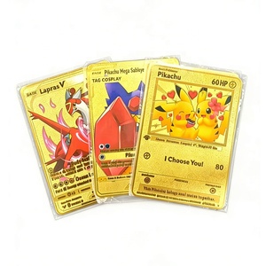 Plus de <span class=keywords><strong>100</strong></span> <span class=keywords><strong>cartes</strong></span> à collectionner en métal Pokemoned en acier inoxydable, <span class=keywords><strong>cartes</strong></span> <span class=keywords><strong>VMAX</strong></span> en feuille d'or, <span class=keywords><strong>cartes</strong></span> TCG de collection haut de gamme - Product Image 5