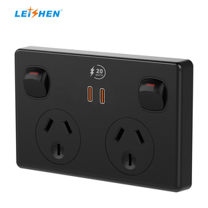Prise murale de qualité supérieure avec USB PD20W 10A, homologuée SAA, <span class=keywords><strong>prix</strong></span> d'usine, double pôle, pour camping-car, Australie et Nouvelle-Zélande - Product Image 4
