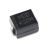 Diode redresseuse à récupération rapide RS2M 1000V 2A, composant semi-conducteur à diode de commutation haute tension