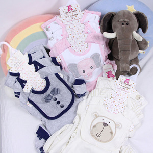 Conjuntos de Ropa de Bebé de Alta Calidad Mameluco de Algodón Orgánico 3 Piezas Conjunto de Ropa de Punto para Niño y Niña Recién Nacido - Product Image 4