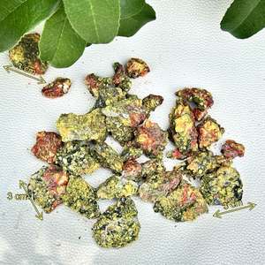 Großhandel Fanshi Natur kristall Cluster Realgar Erz poliert Orpiment Heilung Gelb Roh stein geschnitzt Feng Shui Home Decor Geschenk - Product Image 6