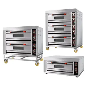 Oven industri bekas harga industri Tiongkok grosir oven dek batu listrik oven industri Tiongkok