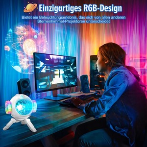 Proyector de Estrellas, Lámpara LED de Techo con Nebulosa Estrellada, Proyector Espacial, Luz Nocturna de Galaxia para Dormitorio, Decoración del Hogar, Regalo para Niños - Product Image 3