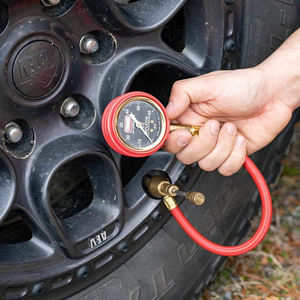 Hırs hızlı lastik deflatörü kiti lastik basınç göstergesi hızlı hava aşağı Offroad kiti ile kurtarma dişli kılıfı otomobil parçaları ve aksesuar - Product Image 4