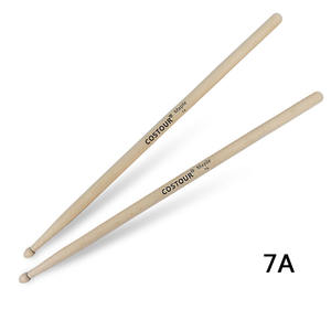 ไม้กลองที่มีโลโก้ที่กำหนดเอง5A 7A ไม้เมเปิ้ลโอ๊คไม้คุณภาพสูงไม้กลองอุปกรณ์ดนตรี - Product Image 6