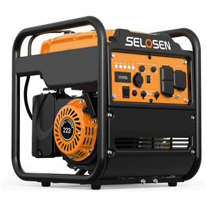 Generador Silencioso de 4500W con Monitoreo de CO, Respaldo Doméstico, Proporciona 3800W 3.8kW de Energía Estable para Electrónica Sensible HSAMZ-Po - Product Image 2