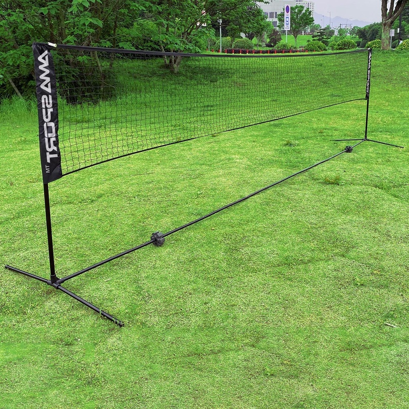 Portable Badminton Net with Adjustable Height