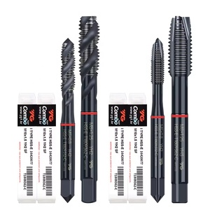 Jeu de tarauds et filières YG T1809 M3 M5 M16 M8 M10 <span class=keywords><strong>M11</strong></span> pour filetage manuel externe YG1 Combo HSS - Product Image 1