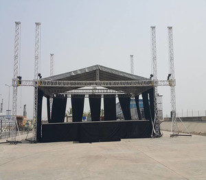 Outdoor Lighting Concert Roof Stage Truss <b>Led</b> Screen Wall Ground Support System Aluminum Truss Display - Product Image 5