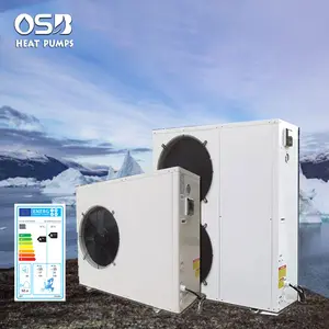 최고 R32 R290 EVI 공기 근원 poma ciepla monoblock 쪼개지는 열 펌프 온수기 냉각장치 warmepumpe warmtepomp