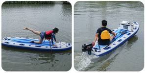 3.5M 12v聚氯乙烯板阀冲浪充气机翼冲浪板电动喷气船 - Product Image 4