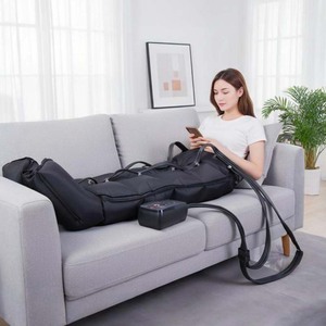 Stivali per Massaggio <span class=keywords><strong>Gambe</strong></span> con Compressione d'Aria Leggeri <span class=keywords><strong>e</strong></span> Portatili, 6 Zone, Copertura Completa, Dispositivo di Riabilitazione per Alleviare Gonfiore <span class=keywords><strong>e</strong></span> <span class=keywords><strong>Crampi</strong></span> - Product Image 2