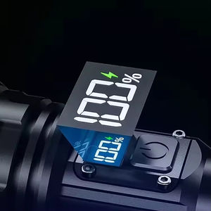 Linterna LED Multifuncional de Aleación de Aluminio para Exteriores, Patrullaje, Senderismo, Camping, Recargable por USB, 10000 mAh, Resistente al Agua IP65, Más de 1000 Lúmenes - Product Image 4