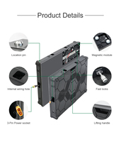 Pantalla LED COB P1.53 para Interiores, Fija, para Exposiciones, 640x480mm, 3840Hz, Disponible en Almacén de la UE
