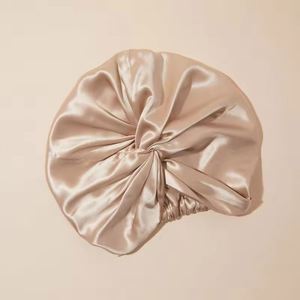 Bonnet en Soie de Mûrier 19/22 Momme avec Logo Personnalisé, Double Nœud, Respirant, Style Européen-Américain - Product Image 4