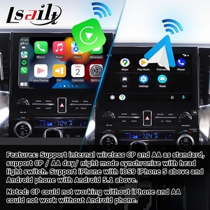 Boîtier d'interface vidéo Android Wireless Carplay Android Auto pour Toyota Alphard Vellfire AH30 9.2 pouces 2018-2022 par Lsailt - Product Image 4