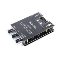 ZK-502T 50W + 50W module amplificateur audio frontal réglable haute et basse fréquence Bluetooth 5.0 stéréo double canal