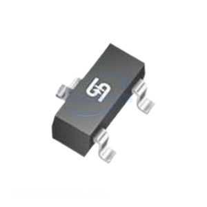 Order Electronic Components TQM2N7002CX RFG Transistors SOT-23 60V, 0.38A, SINGLE N-CHANNEL SMA Manufacturer Channel - Product Image 1