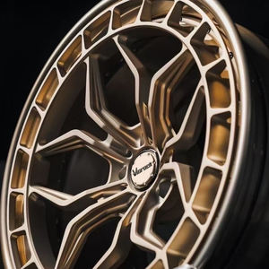 VIOROCK 2 piezas ruedas forjadas oro bronce 15-22 pulgadas 5*112 5*<span class=keywords><strong>120</strong></span> 5*114,3 para 370Z <span class=keywords><strong>BMW</strong></span> F32 G30 E90 M4 Ford Mustang Audi Car Rim - Product Image 6