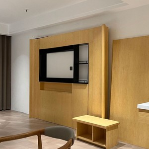 เตียงขนาดคิงไซส์ทำจากไม้ MDF แบบเต็มเตียงทำจากไม้ขนาดใหญ่สำหรับบ้านและโรงแรมเฟอร์นิเจอร์ - Product Image 4