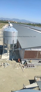 Poubelle d'alimentation <span class=keywords><strong>en</strong></span> acier de 10 à 100 tonnes du fournisseur chinois pour <span class=keywords><strong>le</strong></span> stockage des aliments pour animaux - Product Image 4