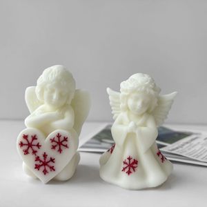 Nouvelles Idées DIY Petit Ange <span class=keywords><strong>Moule</strong></span> En Silicone Ornement De Noël <span class=keywords><strong>Moule</strong></span> En Silicone Bougie Parfumée <span class=keywords><strong>Moule</strong></span> En Plâtre Moules En Résine - Product Image 3